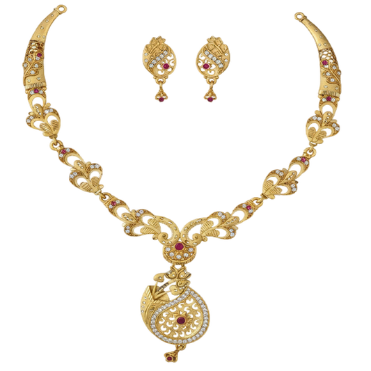 DIVYORO KALKA HERITAGE GARLAND SET