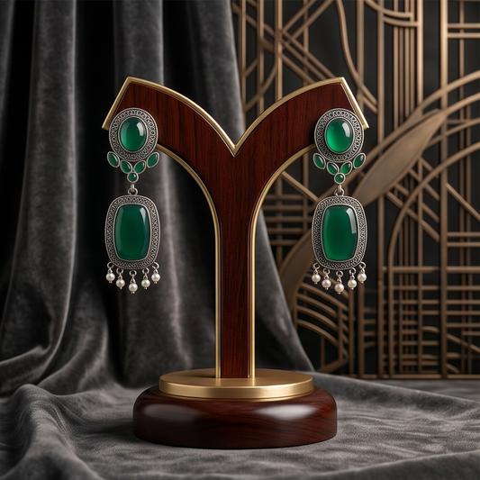 DIVYORO GREEN STATEMENT DROPS