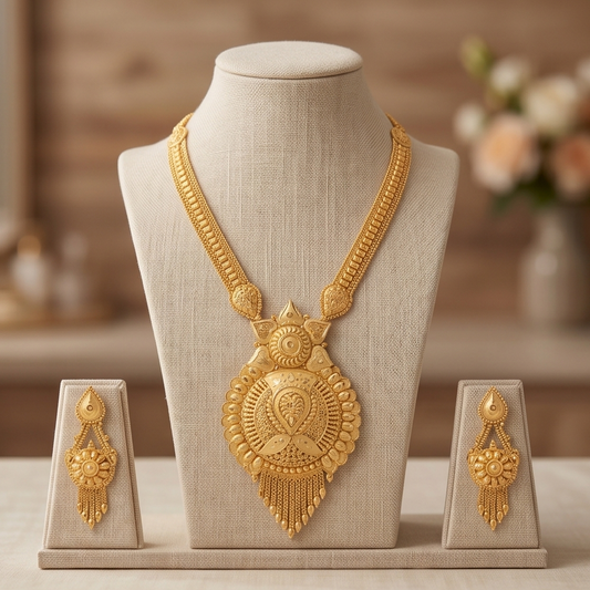 DIVYORO GOLD ROUND RANI HAAR