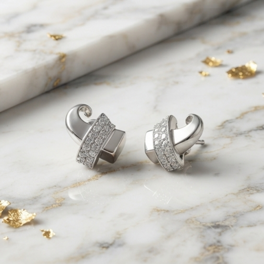 DIVYORO ARCHITECTURAL BRILLIANCE EARRING