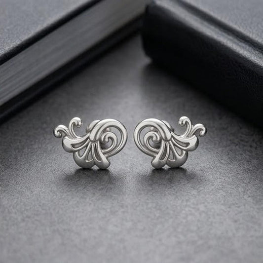 DIVYORO CELESTIAL SILVER PEAKS EARRING
