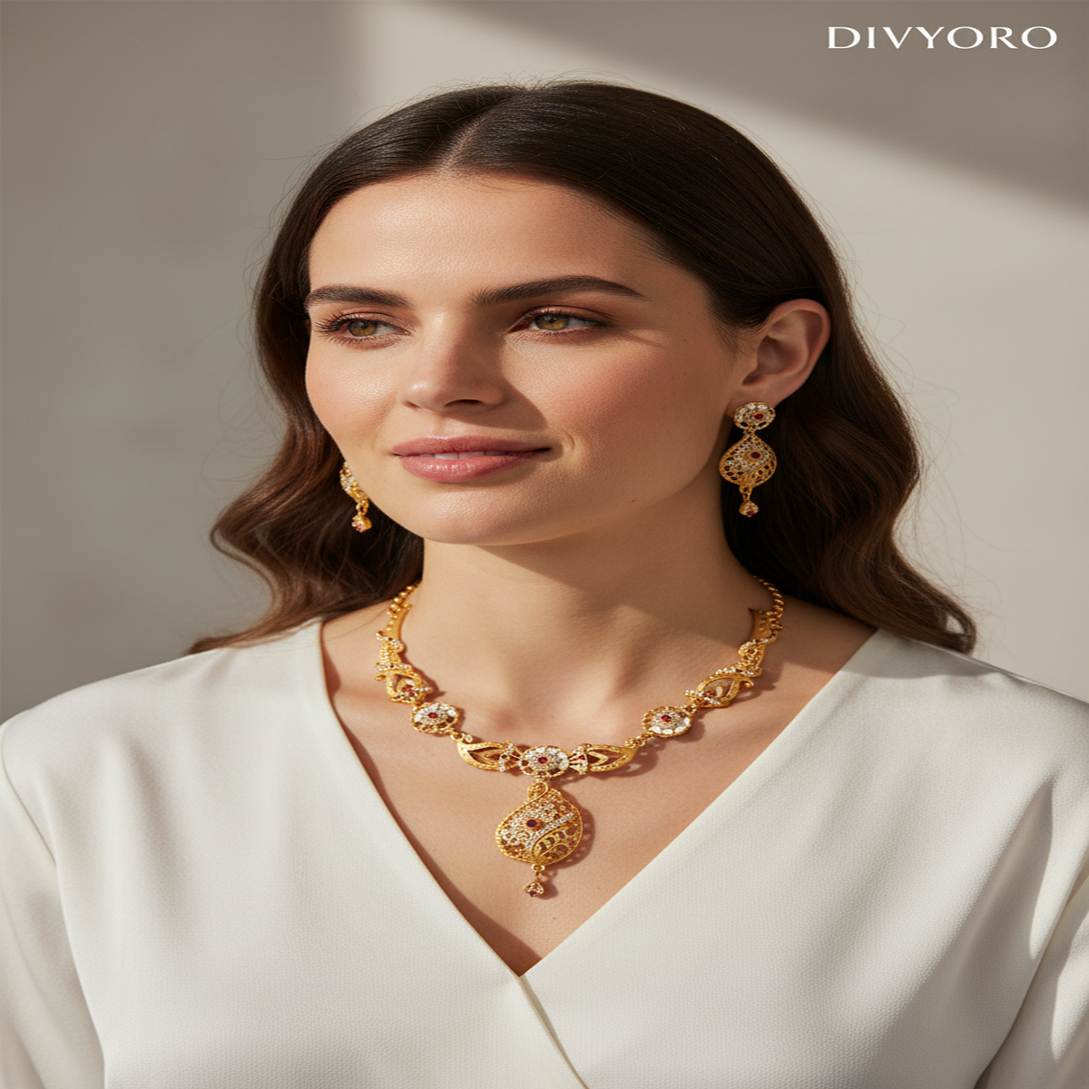 DIVYORO MAYURA PAISLEY SYMPHONY SET