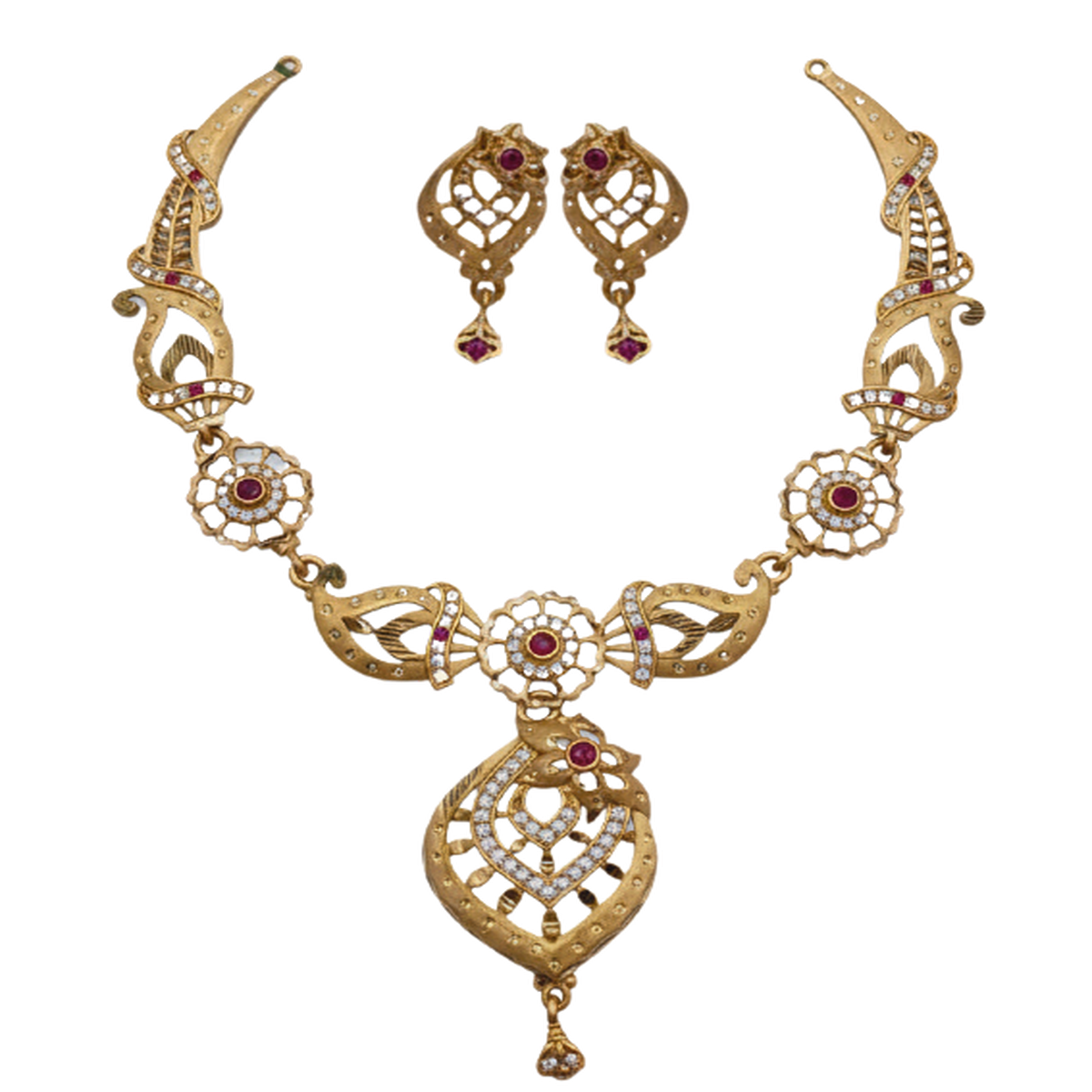 DIVYORO ROYAL JALI BLOSSOM SET
