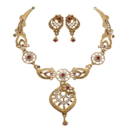 DIVYORO ROYAL JALI BLOSSOM SET