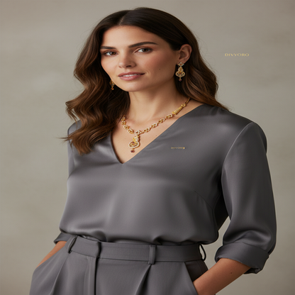 DIVYORO PAISLEY FLAME ELEGANCE SET