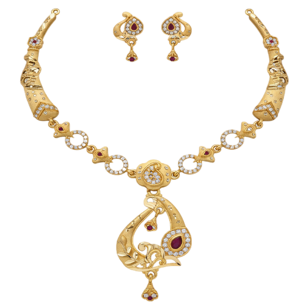 DIVYORO VINTAGE KALKA GARLAND SET