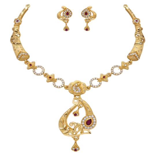 DIVYORO VINTAGE KALKA GARLAND SET
