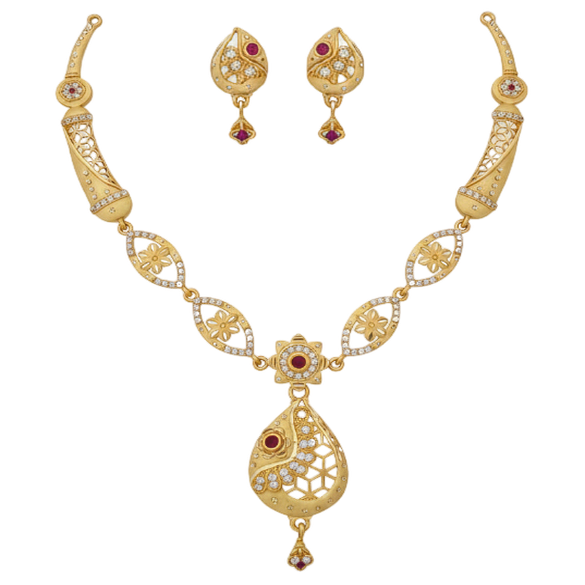 DIVYORO FILIGREE DEWDROP HARMONY SET