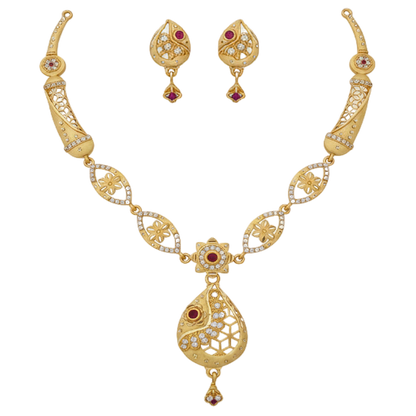 DIVYORO FILIGREE DEWDROP HARMONY SET