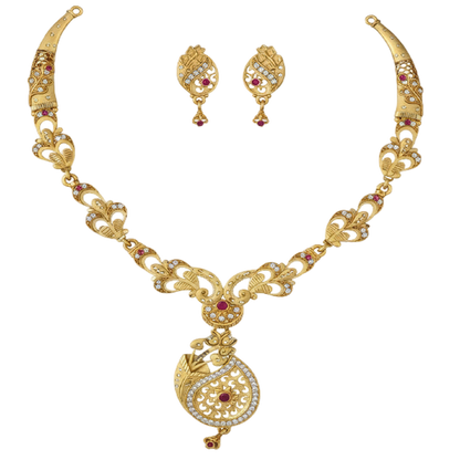 DIVYORO KALKA HERITAGE GARLAND SET