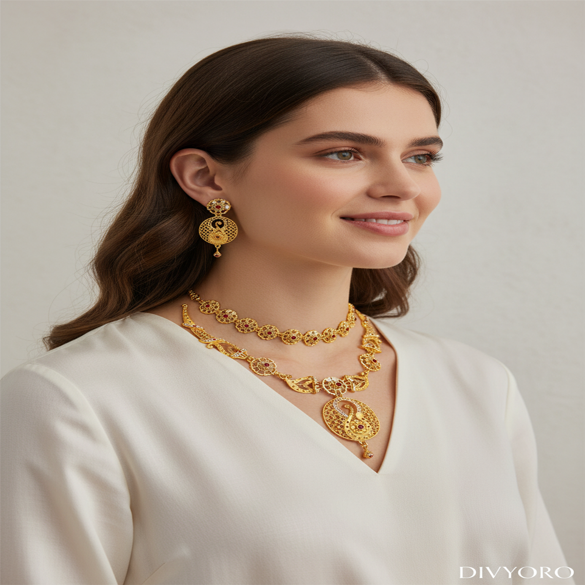 DIVYORO EMPRESS JALI MANDALA SET