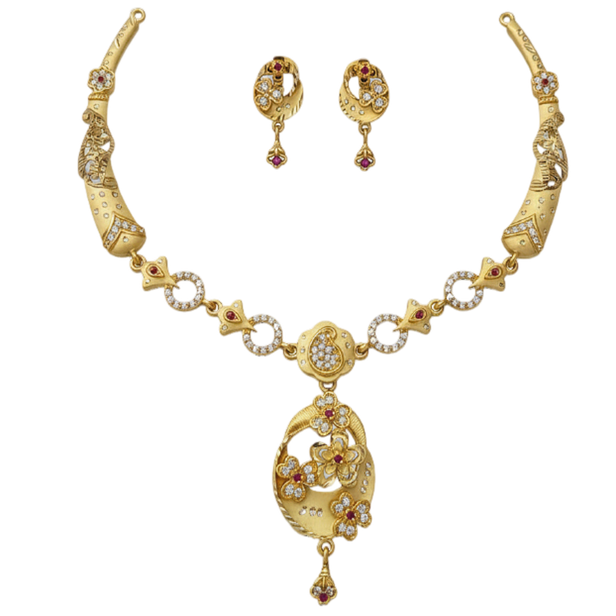 DIVYORO BLOSSOM BOUQUET OVAL SET