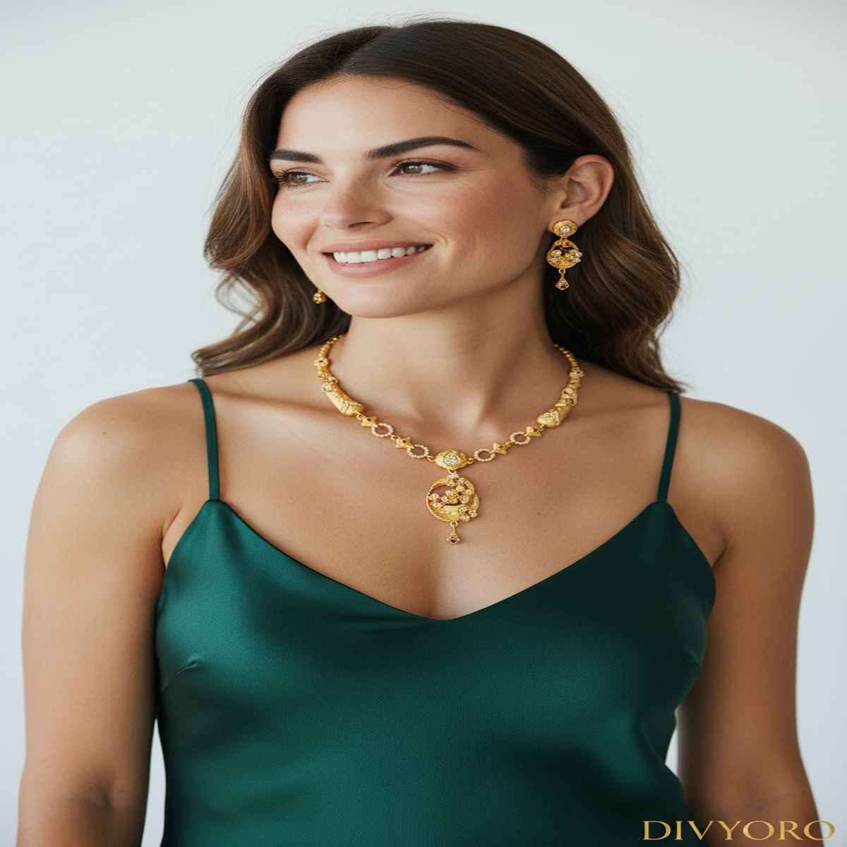 DIVYORO BLOSSOM BOUQUET OVAL SET