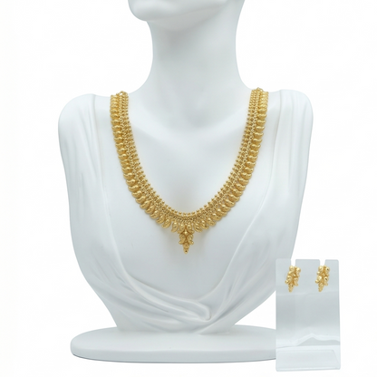 DIVYORO GOLD PAISLEY NECKLACE