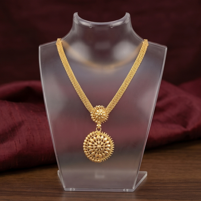DIVYORO MANDALA PENDANT NECKLACE