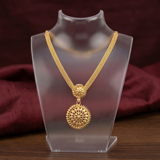 DIVYORO MANDALA PENDANT NECKLACE