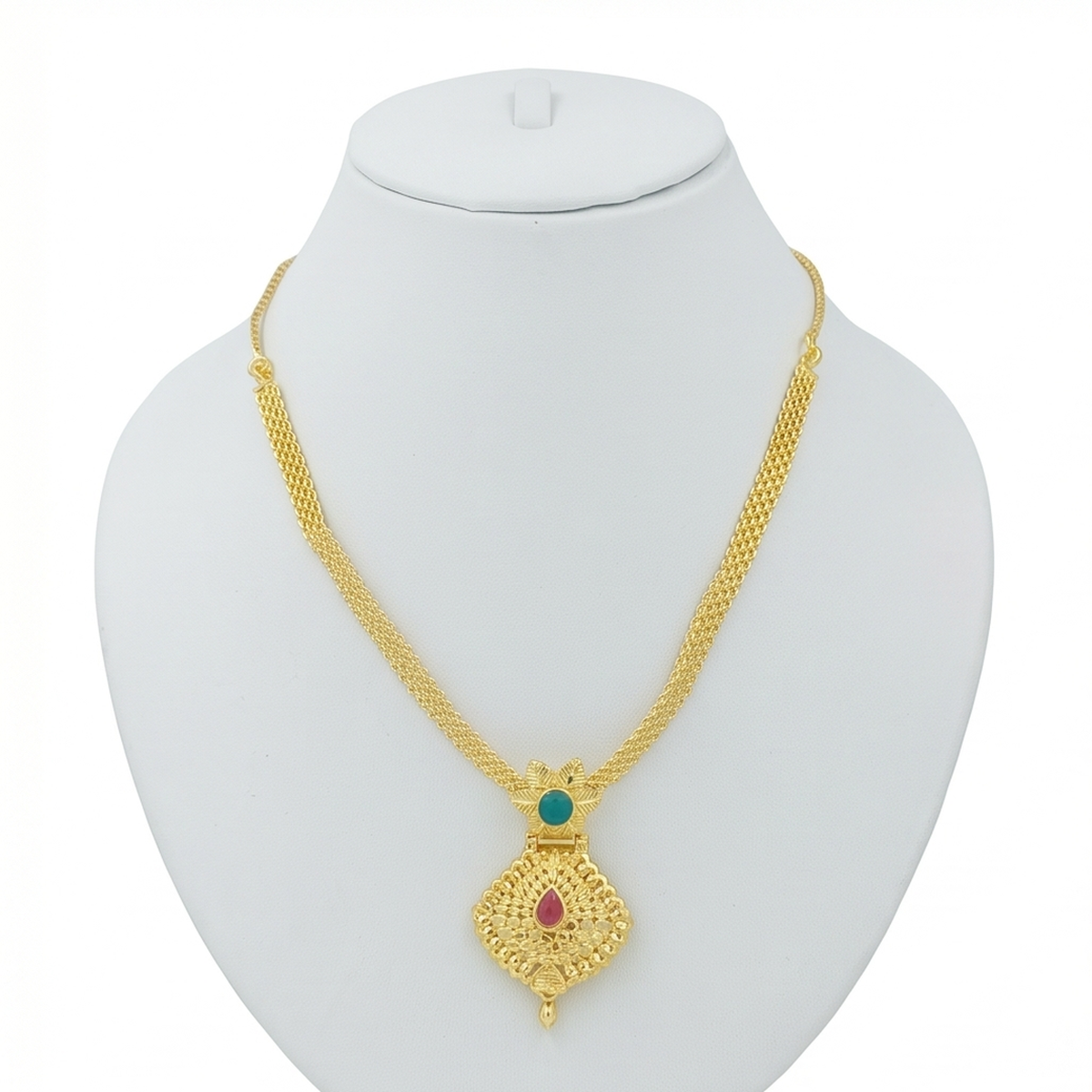 DIVYORO FILIGREE PENDANT NECKLACE