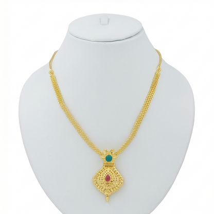 DIVYORO FILIGREE PENDANT NECKLACE