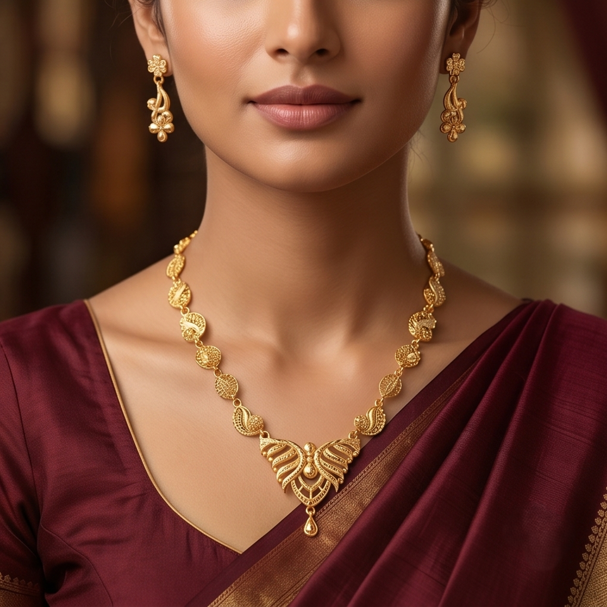 DIVYORO DELICATE GOLD SET