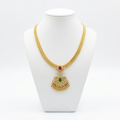 DIVYORO TRADITIONAL PENDANT NECKLACE