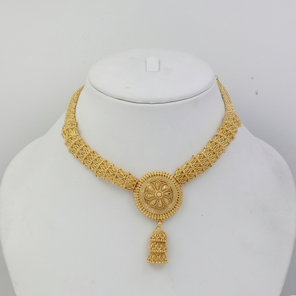 DIVYORO GOLD MESH CHOKER
