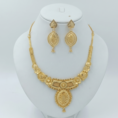 DIVYORO GOLD OVAL SET