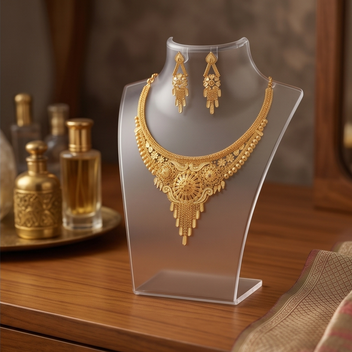 DIVYORO GOLD CLEOPATRA CHOKER