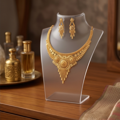 DIVYORO GOLD CLEOPATRA CHOKER