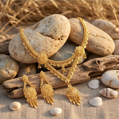 DIVYORO GOLD V-SHAPE SET