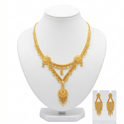DIVYORO GOLD V-SHAPE SET