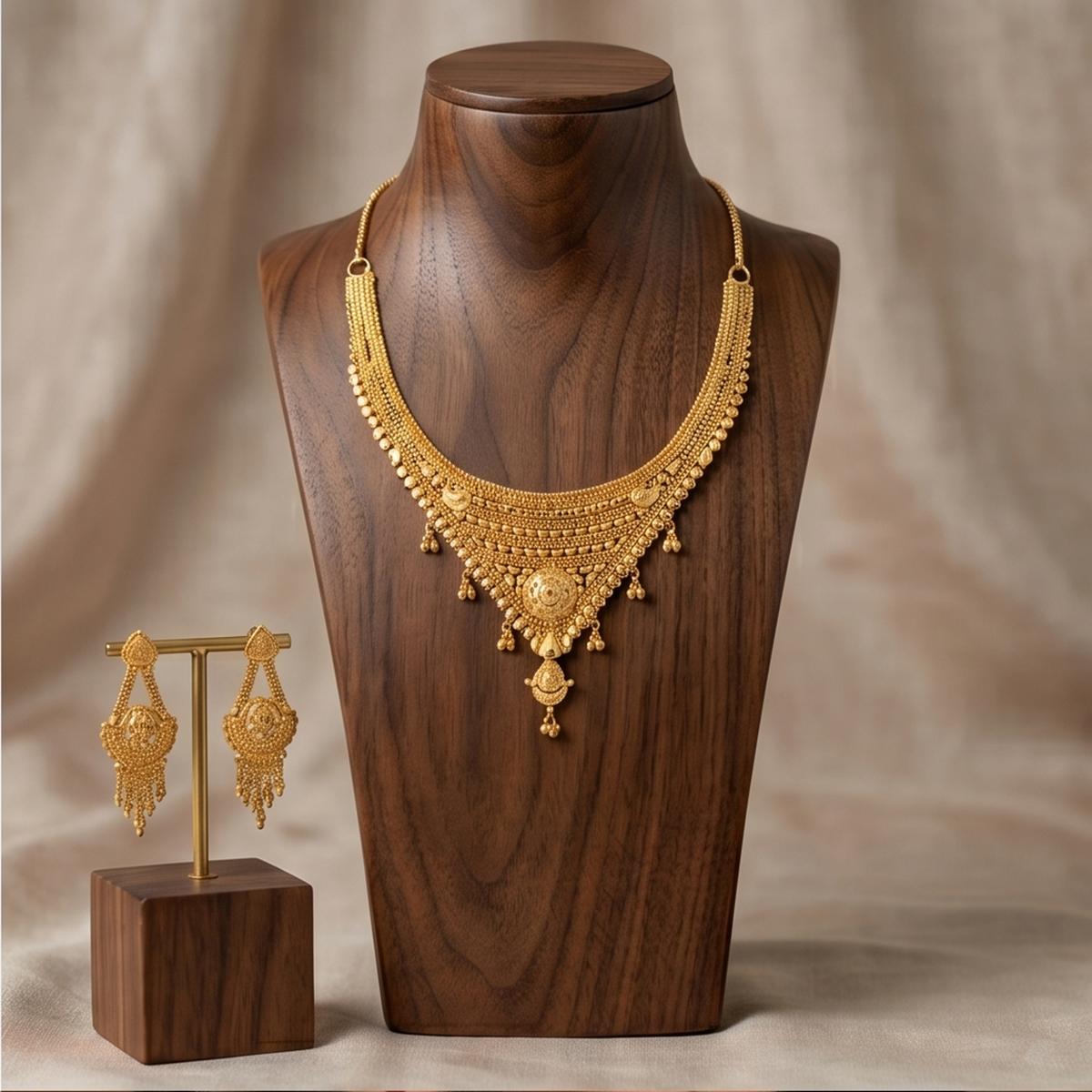 DIVYORO GOLD V-SHAPE SET