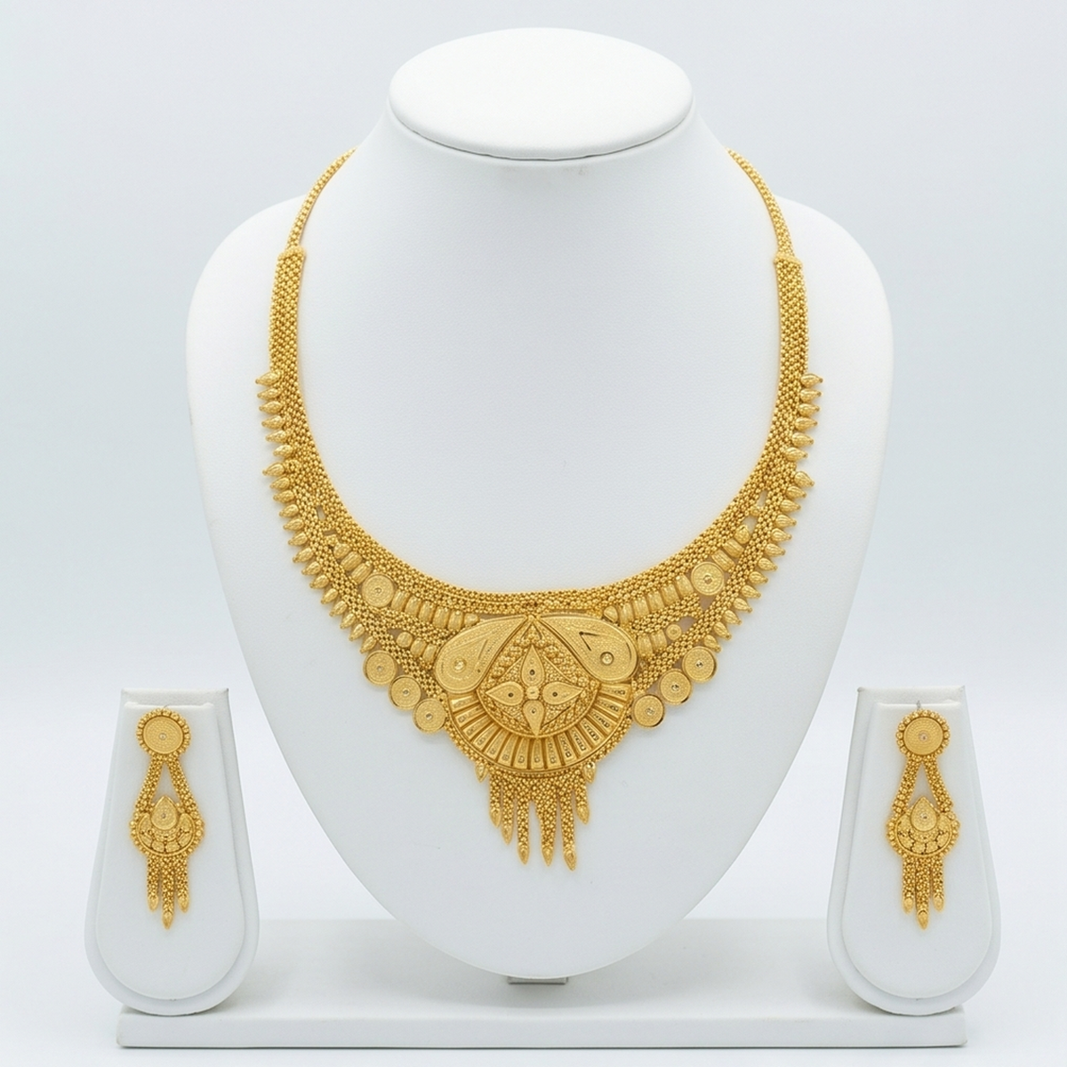 DIVYORO GOLD MANDALA HAAR
