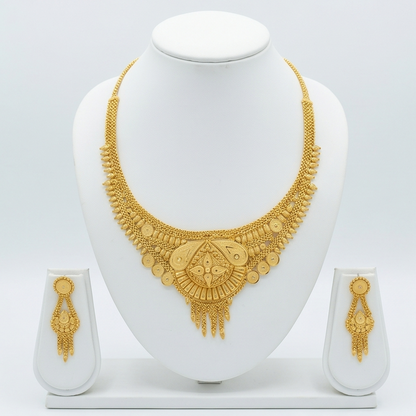 DIVYORO GOLD MANDALA HAAR