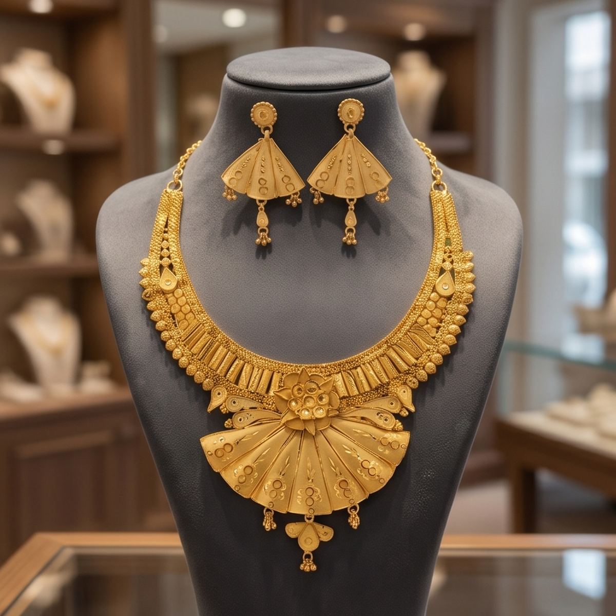 DIVYORO GOLD FAN SET