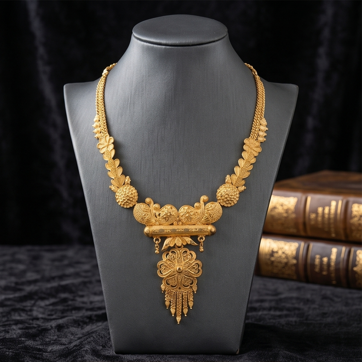 DIVYORO GOLD PEACOCK SET