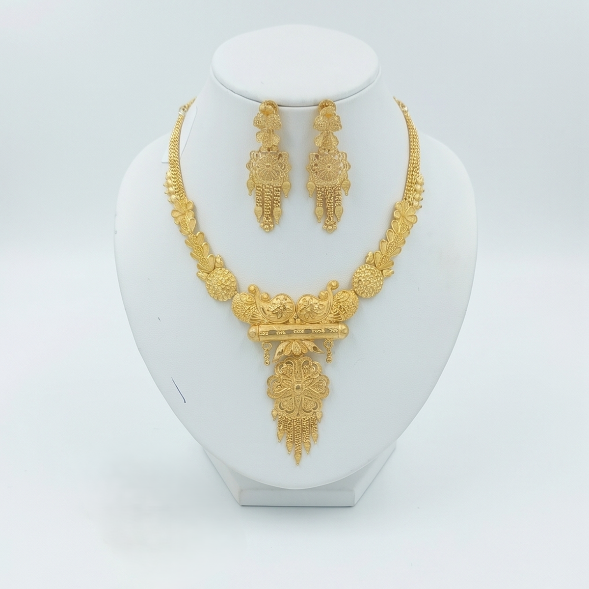 DIVYORO GOLD PEACOCK SET