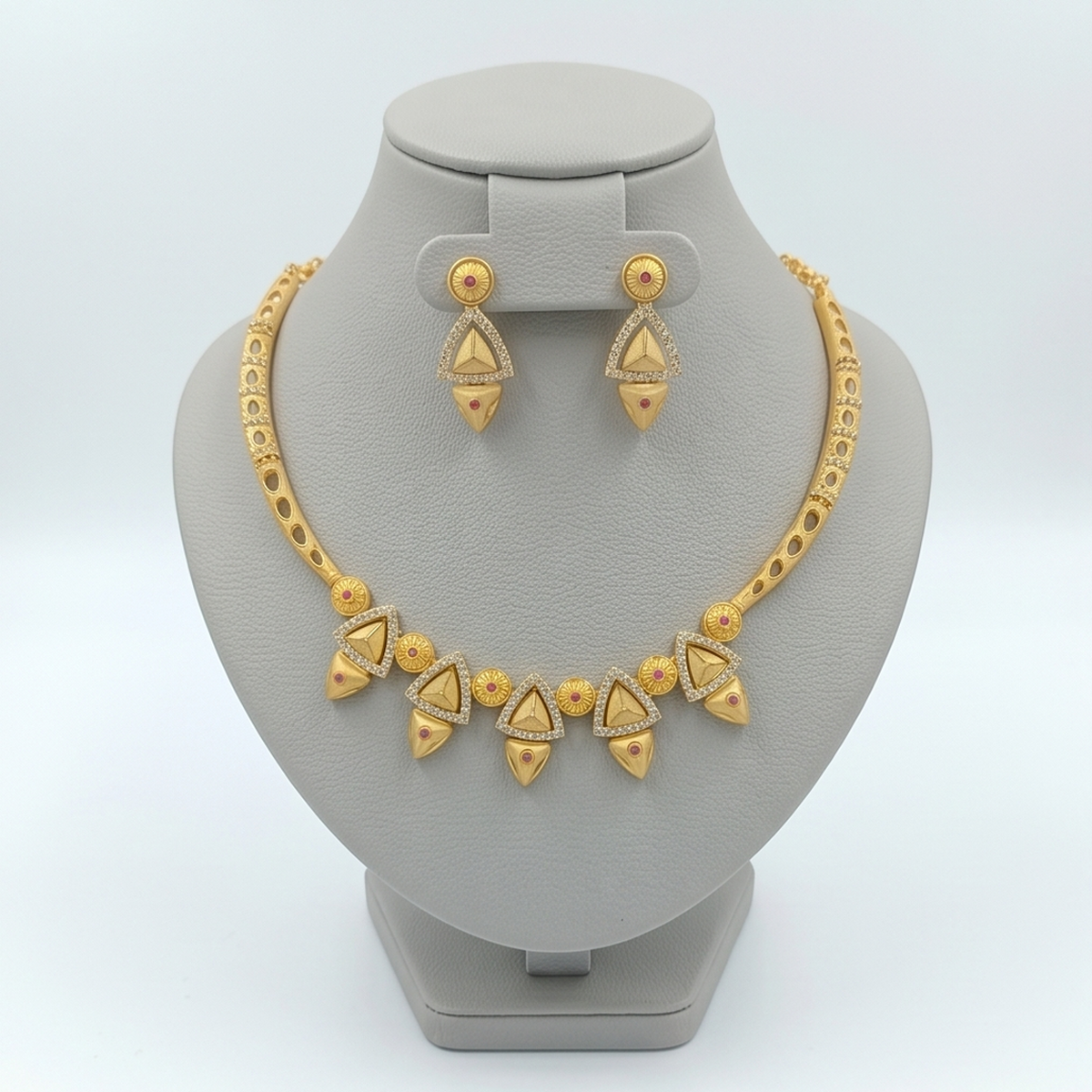 DIVYORO FAN MOTIF GOLD SET
