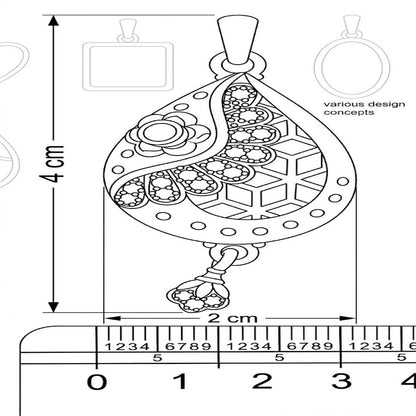 DIVYORO PETAL CREST LATTICE SET