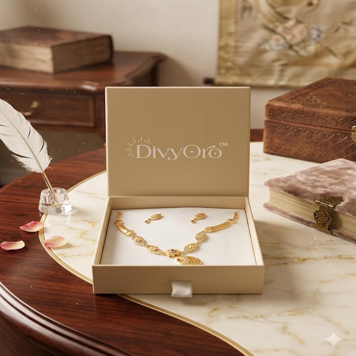 DIVYORO BLOSSOM BOUQUET OVAL SET