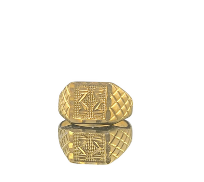 DIVYORO THE DUAL ABSTRACT SCROLL SIGNET