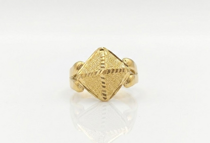 DIVYORO THE 3D DIAMOND-FACET RING