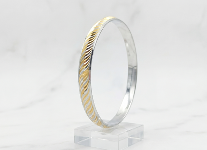 DIVYORO TWO-TONE WAVE SWIRL KADA