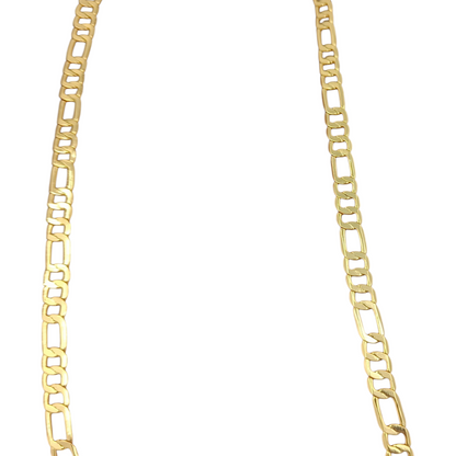 DIVYORO GOLD FIGARO LINK CHAIN