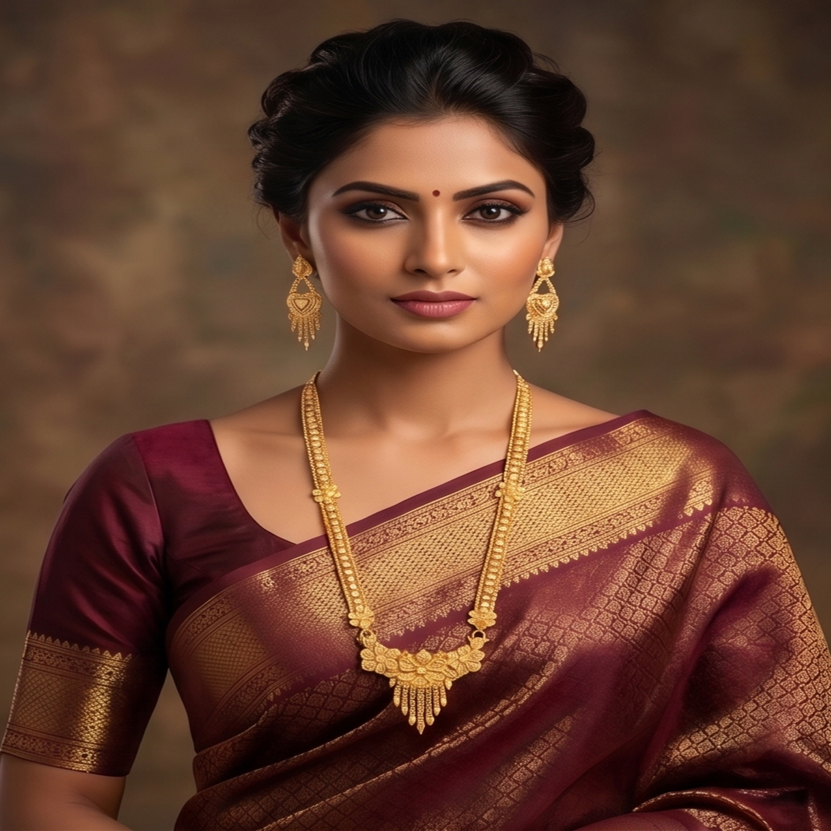 DIVYORO BLOSSOMING GOLD NECKLACE SET