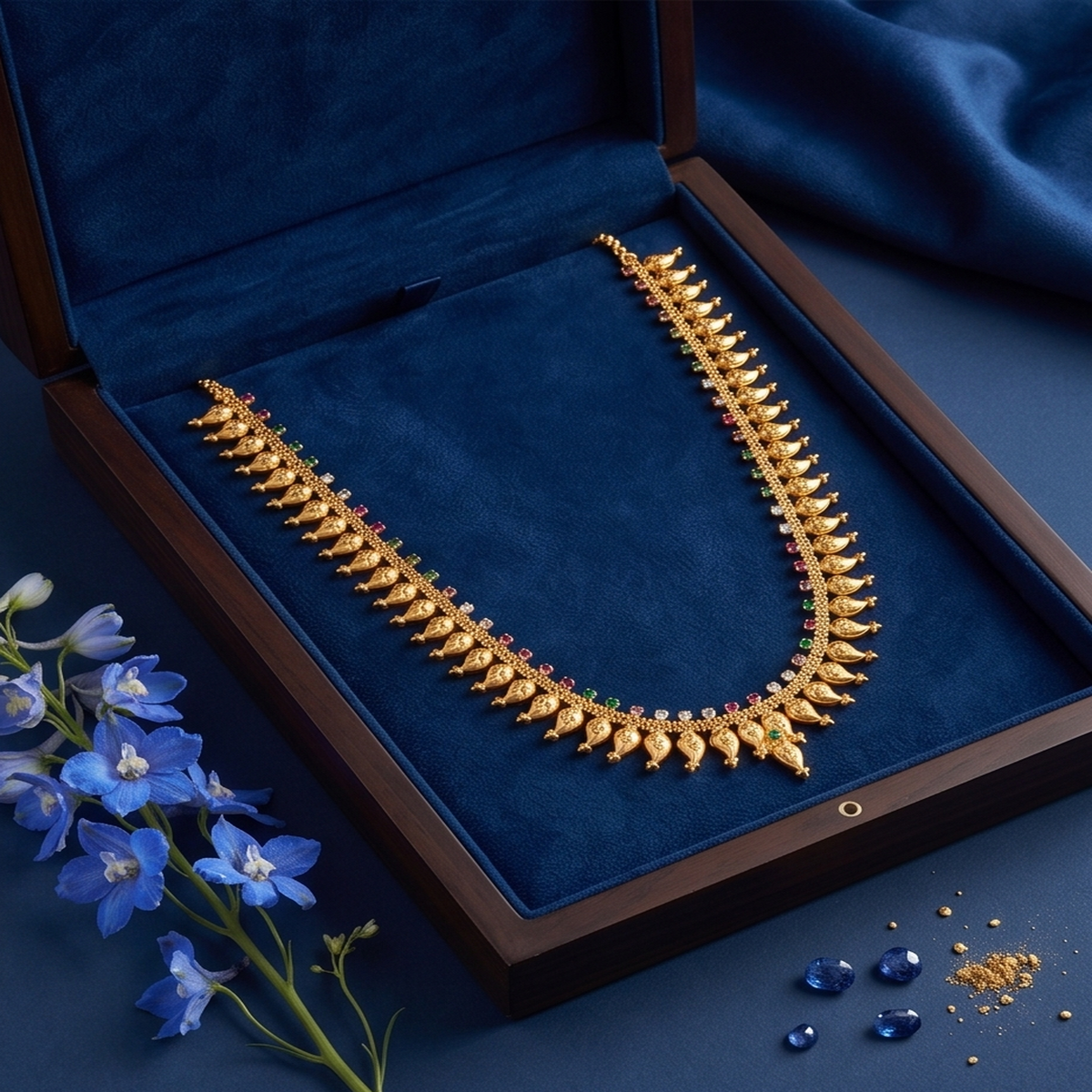 DIVYORO CLASSIC GOLD MANGO MALA