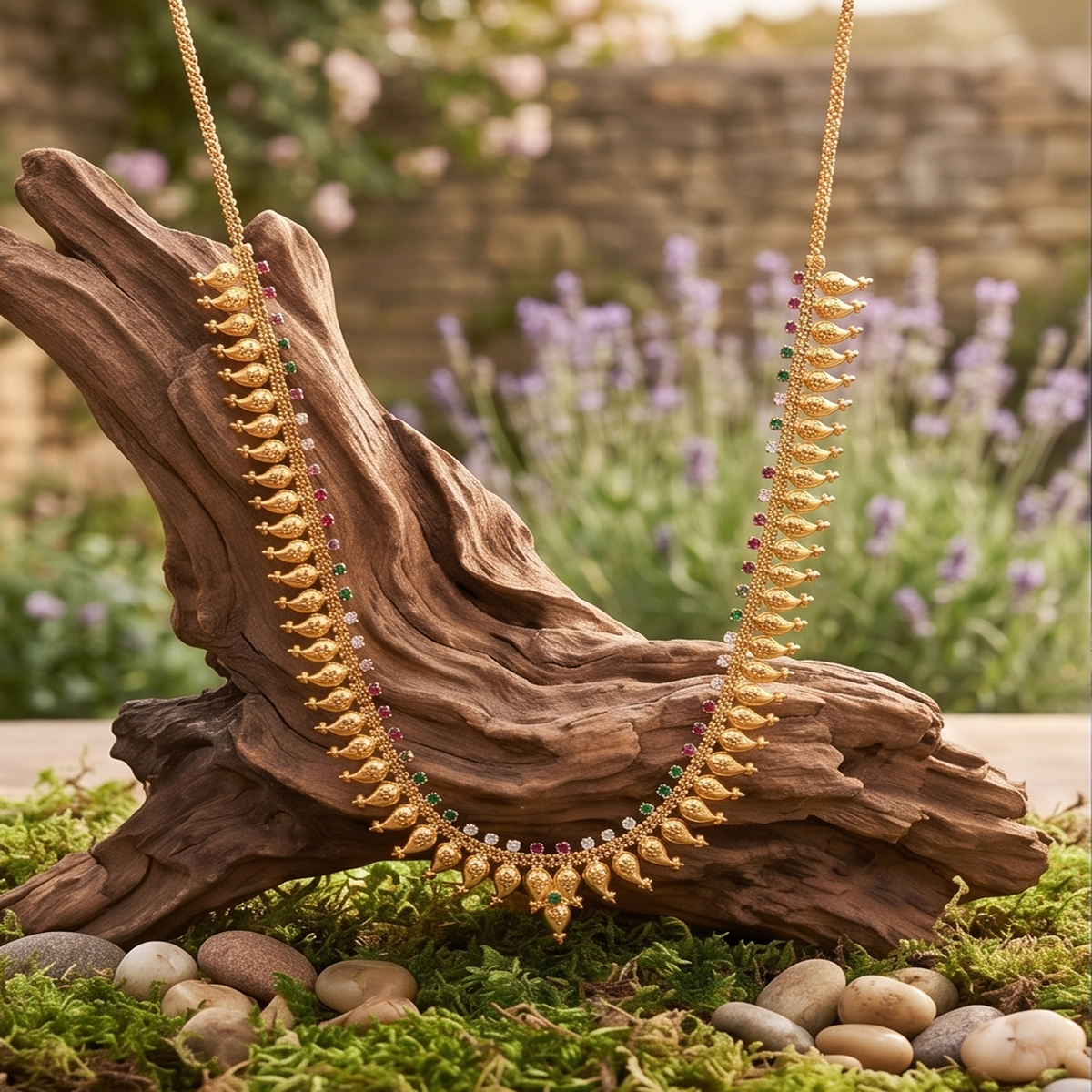 DIVYORO CLASSIC GOLD MANGO MALA