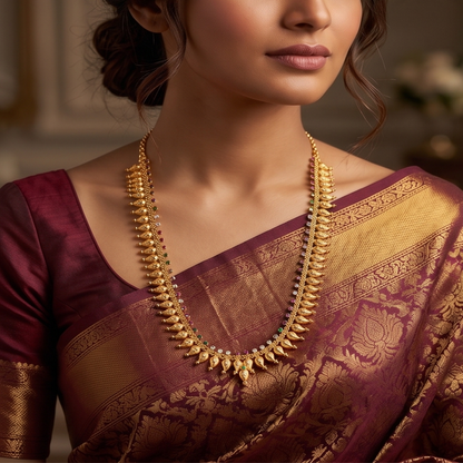 DIVYORO CLASSIC GOLD MANGO MALA