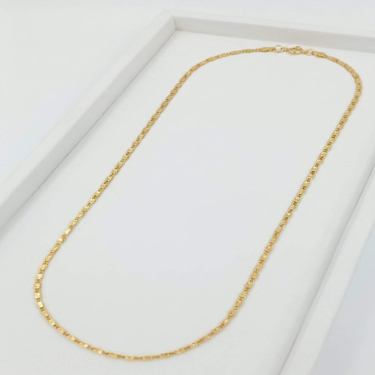 DIVYORO DIAMOND CUT GOLD CHAIN
