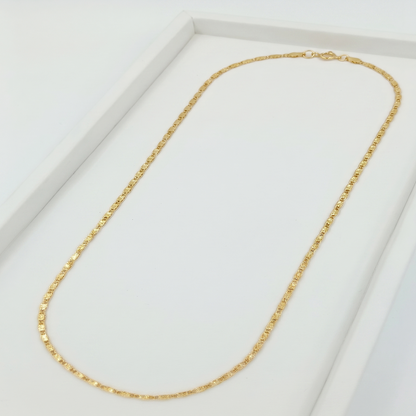DIVYORO DIAMOND CUT GOLD CHAIN