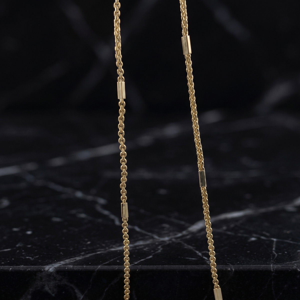 DIVYORO GOLD CABLE STATION CHAIN